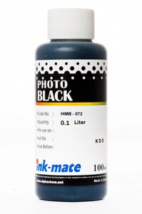 Чернила HIMB-072PB (для HP DesignJet T610/ T770/ T1120/ T7100) Ink-Mate, фото чёрные, 100 мл