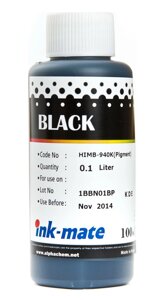 Чернила HIMB-940A (для HP OfficeJet 6100/ 6700/ Pro 8500/ 8600) Ink-Mate, чёрные, 100 мл