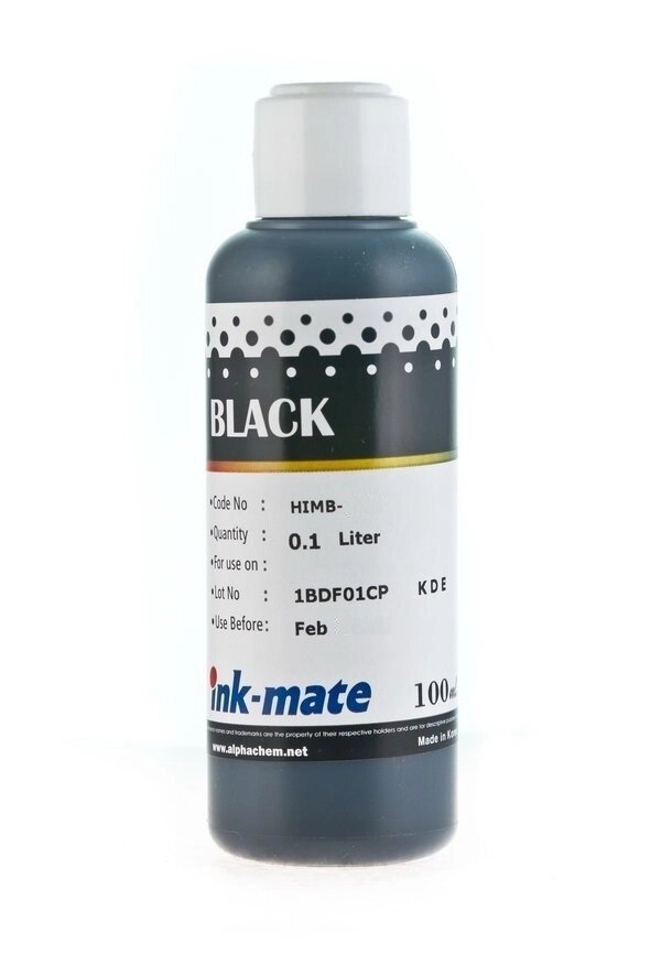 Чернила HIMB-960A (для HP OfficeJet 9110/ DesignJet 100/ 110/ 500/ 800) Ink-Mate, чёрные, 100 мл от компании ООО "Копирка Бай" - фото 1