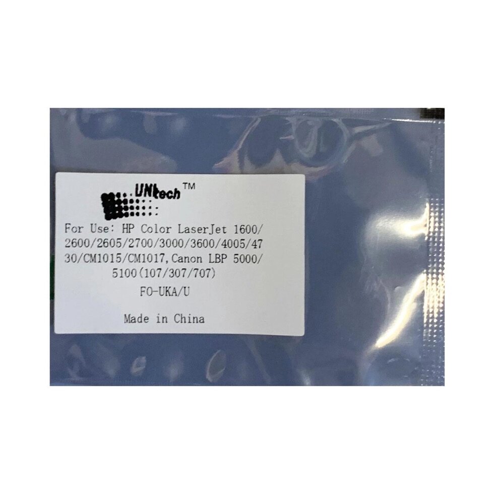 Чип HP CLJ 1600/2600/2605/2700/3000/CM1015/CM1017/Canon LBP-5000/5100 black UNItech (Apex) от компании ООО "Копирка Бай" - фото 1