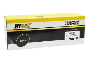 Картридж 307A/ CE740A (для HP Color LaserJet Pro CP5220/ CP5225) Hi-Black, чёрный