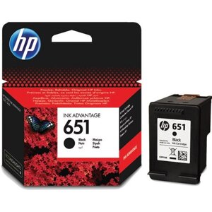 Картридж 651/ C2P10AE (для HP DeskJet 5575/ 5645/ OfficeJet 202/ 252) чёрный