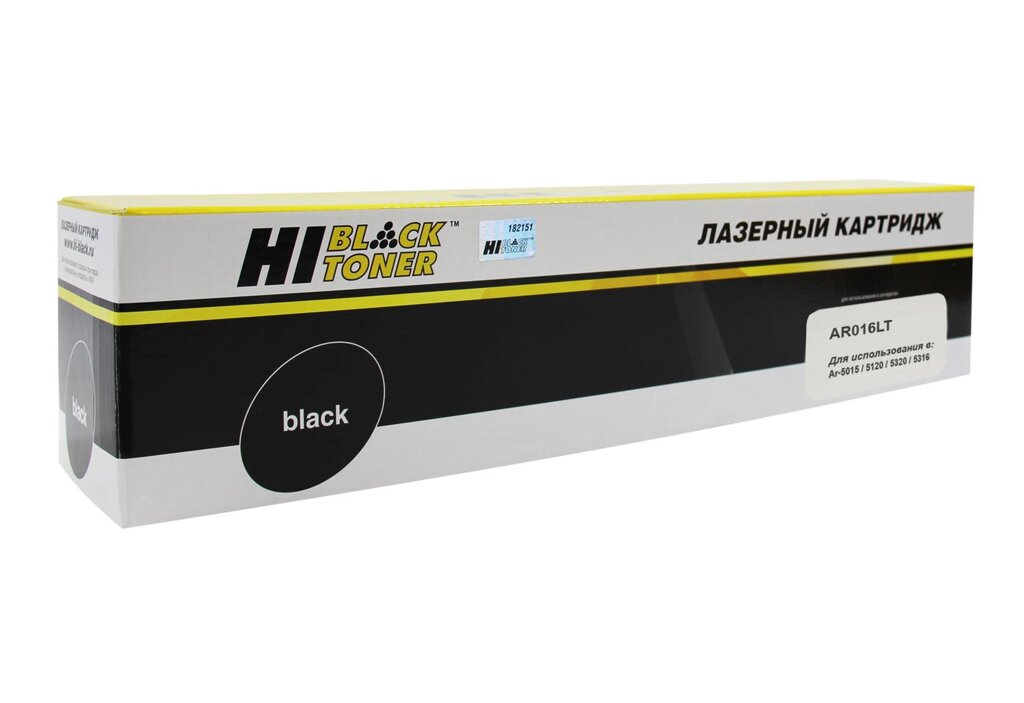 Картридж AR-016T (для Sharp AR-5015/ AR-5020/ AR-5120/ AR-5220/ AR-5316/ AR-5320) Hi-Black от компании ООО "Копирка Бай" - фото 1