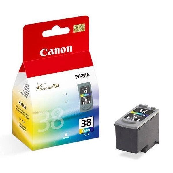 Картридж CL-38/ 2146B005 (для Canon PIXMA MP140/ MP190/ MP210/ MX300/ MP470/ iP1900/ iP2600) цветной от компании ООО "Копирка Бай" - фото 1