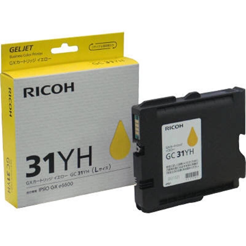 Картридж GC 31YH/ 405704 (для Ricoh Aficio GXe5550/ GXe7700) жёлтый от компании ООО "Копирка Бай" - фото 1