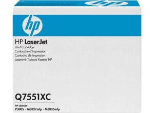 Картридж HP LJ P3005/M3027MFP/M3035MFP (O) 51X/Q7551XC, 13K (белая коробка)