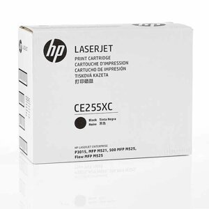 Картридж HP LJ P3015 (O) CE255XC, 12,5К (белая коробка)