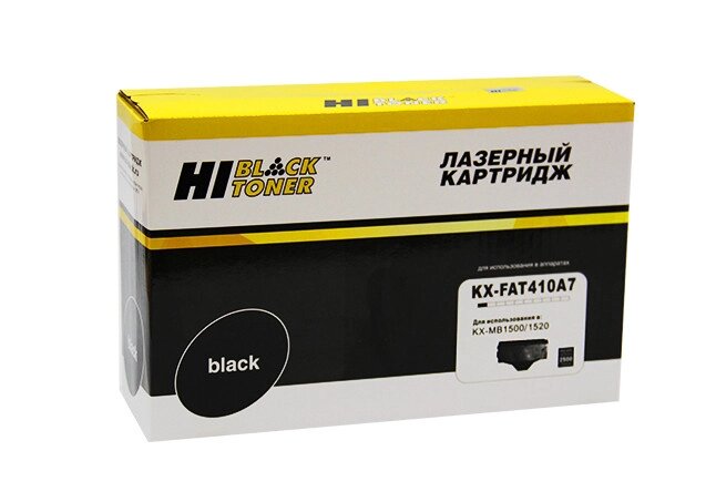 Картридж KX-FAT410A7 (для Panasonic KX-MB1500/ KX-MB1507/ KX-MB1520/ KX-MB1530/ KX-MB1537) Hi-Black от компании ООО "Копирка Бай" - фото 1