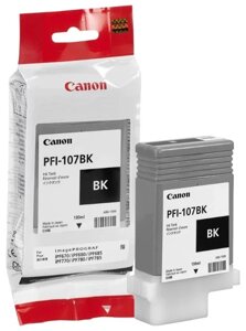 Картридж PFI-107bk/ 6705B001 (для canon imageprograf ipf670/ ipf680/ ipf685/ ipf770/ ipf780/ ipf785) чёрный