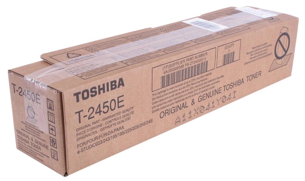 Картридж T-2450E (для Toshiba e-STUDIO 195/ 223/ 225/ 243/ 245) от компании ООО "Копирка Бай" - фото 1