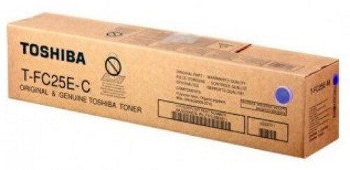 Картридж T-FC25EC (для Toshiba e-STUDIO 2040C/ 2540C/ 3040C/ 3540C/ 4540C) голубой от компании ООО "Копирка Бай" - фото 1