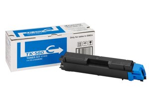 Картридж TK-580C (для Kyocera ECOSYS P6021/ FS-C5150) голубой