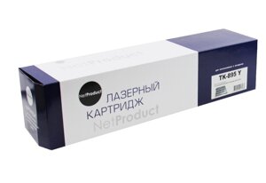 Картридж TK-895Y (для Kyocera FS-C8020/ FS-C8025/ FS-C8520/ FS-C8525) NetProduct, жёлтый