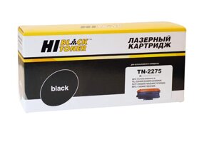 Картридж TN-2275 (для brother DCP-7060/ DCP-7070/ FAX-2845/ HL-2200/ HL-2240/ HL-2270/ MFC-7860) hi-black