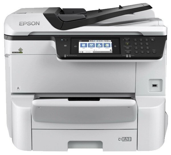 МФУ цветное Epson WorkForce Pro WF-C8690DWF / копир-принтер-сканер-факс- (сеть-USB-WiFi) от компании ООО "Копирка Бай" - фото 1