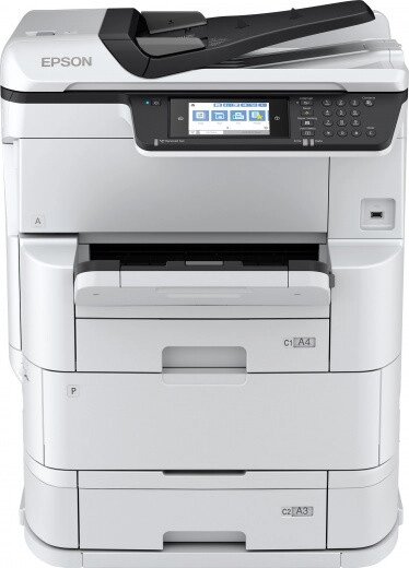 МФУ цветное Epson WorkForce Pro WF-C878RDTWF (RIPS) / копир-принтер-сканер-факс- (сеть-USB-WiFi) от компании ООО "Копирка Бай" - фото 1