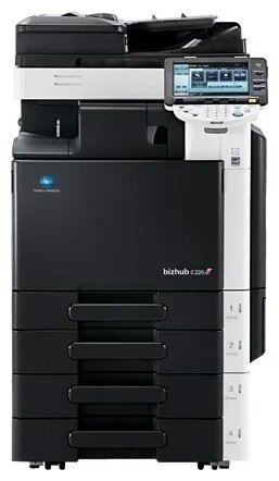 МФУ полноцветное Konica Minolta bizhub C220 от компании ООО "Копирка Бай" - фото 1