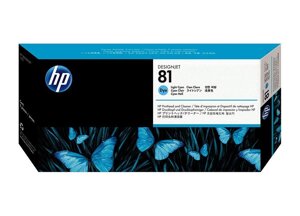 Печатающая головка 81/ C4954A (для HP DesignJet 5000/ 5500) светло-голубая