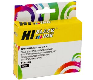 Картридж T1291/ C13T12914011 (для Epson Stylus Office BX535/ BX630/ BX925/ WorkForce WF-525) Hi-Black, чёрный