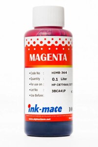 Чернила HIMB-364M (для HP DeskJet 3525/ 4615/ OfficeJet 7500) Ink-Mate, пурпурные, 100 мл в Минске от компании ООО "Копирка Бай"