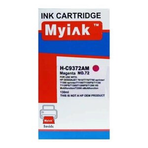 Картридж HP №72 DesignJet T1100/T610 Magenta (130ml) (MyInk) C9372A в Минске от компании ООО "Копирка Бай"