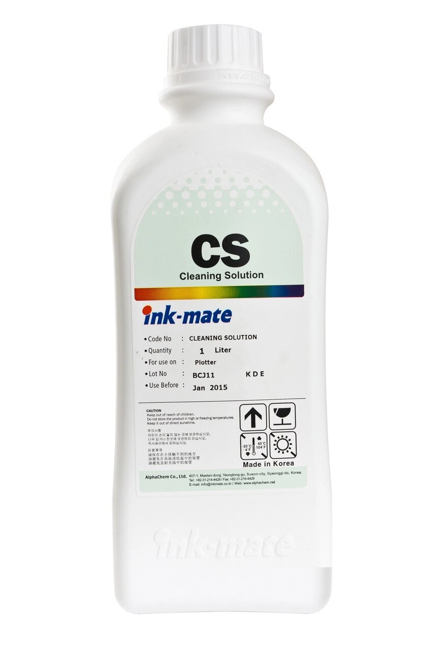 Промывочная жидкость для струйной техники (Cleaning Solution) Ink-Mate - 1 л от компании ООО "Копирка Бай" - фото 1