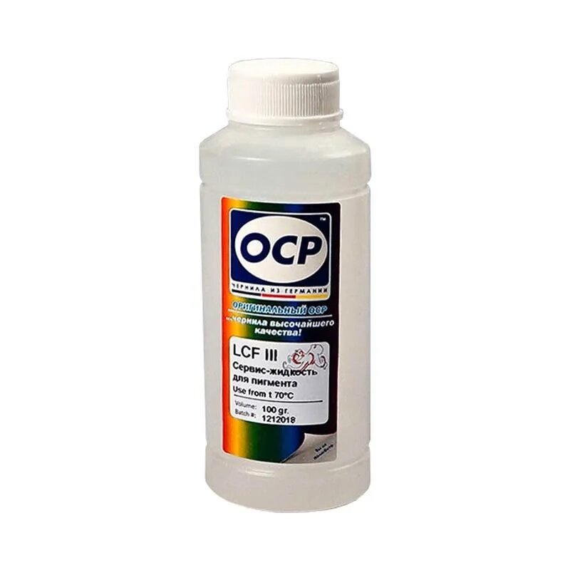 Промывочная жидкость OCP LCF III (Lexmark Cleaning Fluid), 100мл от компании ООО "Копирка Бай" - фото 1