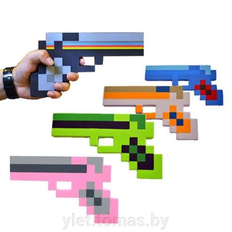 Алмазный пистолет Майнкрафт в ассортименте от компании Интернет-магазин Ylet - фото 1