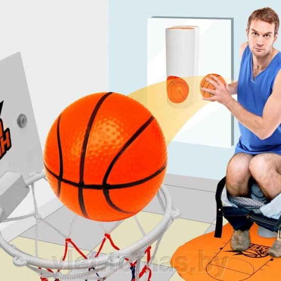 Баскетбол для туалета от компании Интернет-магазин Ylet - фото 1