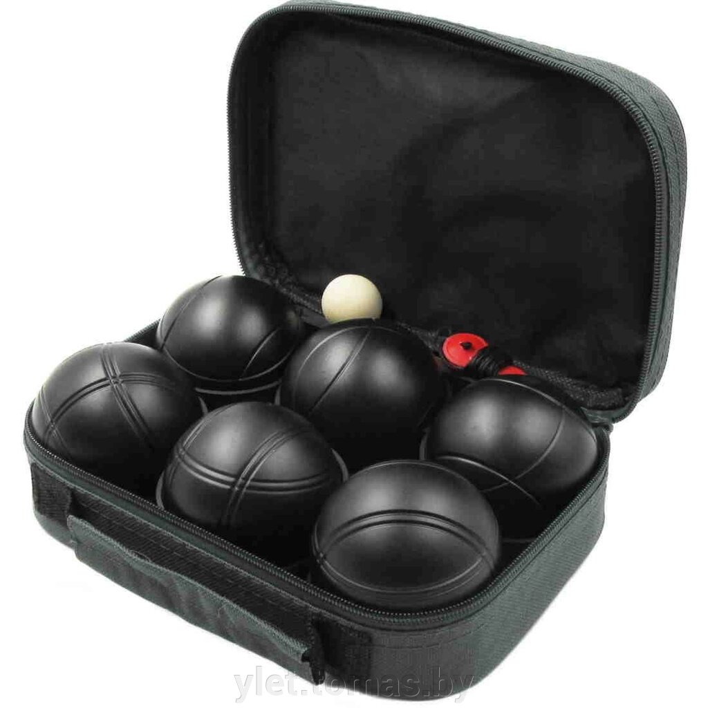 Боча Петанк 6 шаров Черный от компании Интернет-магазин Ylet - фото 1