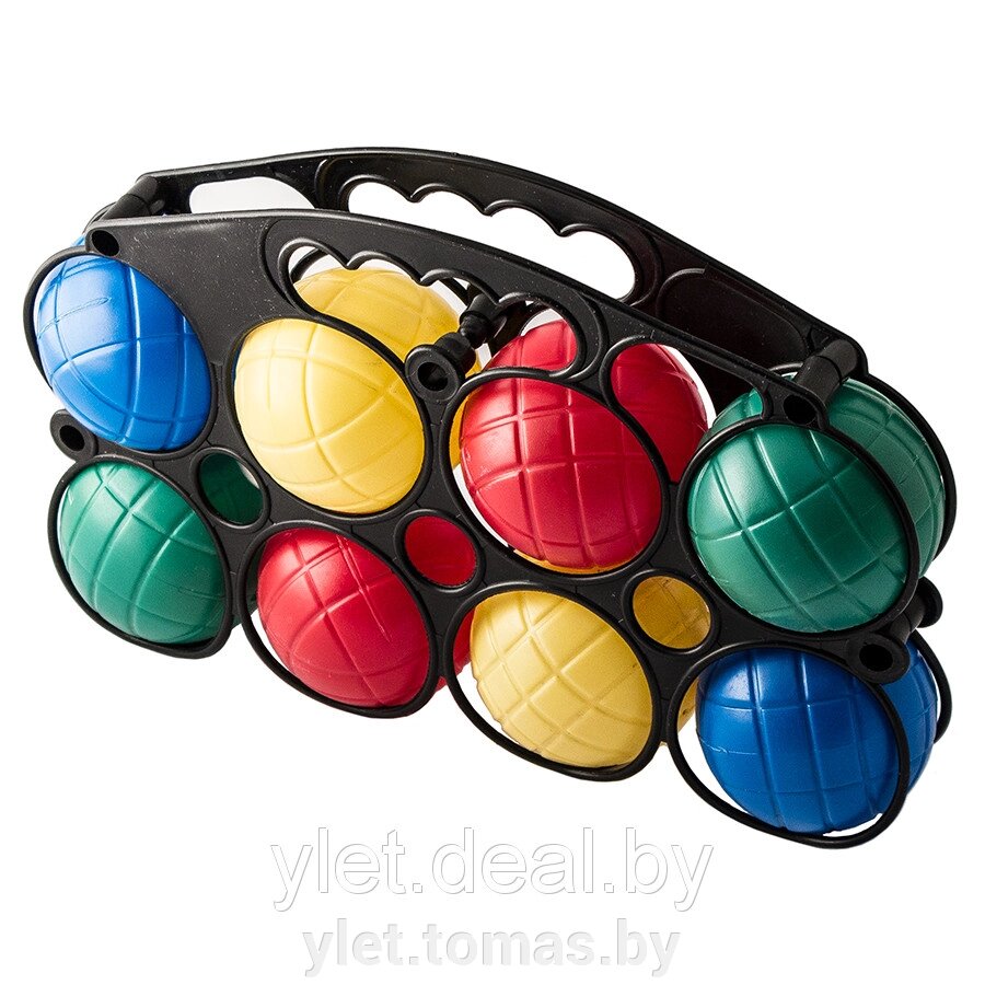 Боча петанк пластиковый 8 шаров от компании Интернет-магазин Ylet - фото 1