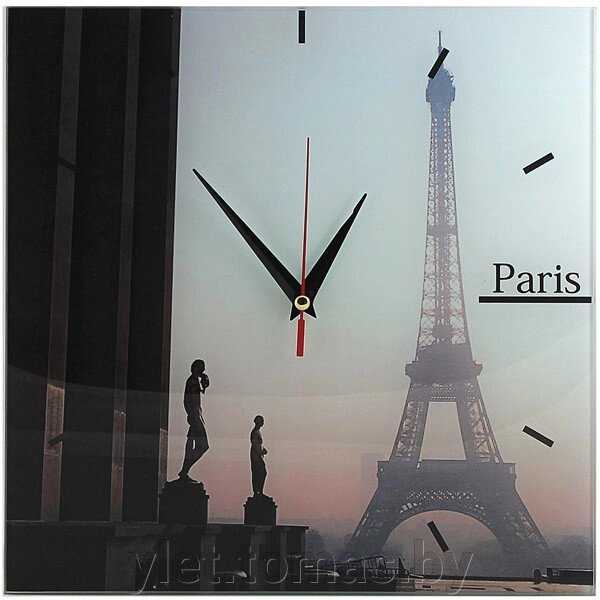 Часы настенные Париж от компании Интернет-магазин Ylet - фото 1