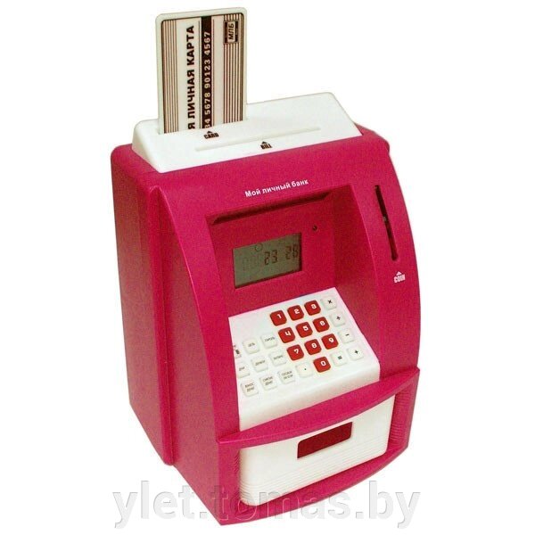 Электронная копилка банкомат-сейф от компании Интернет-магазин Ylet - фото 1