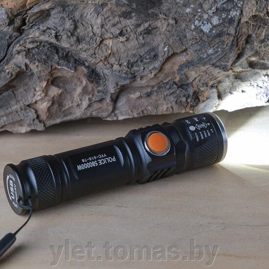 Фонарь аккумуляторный светодиодный YYC-516-T6 от компании Интернет-магазин Ylet - фото 1