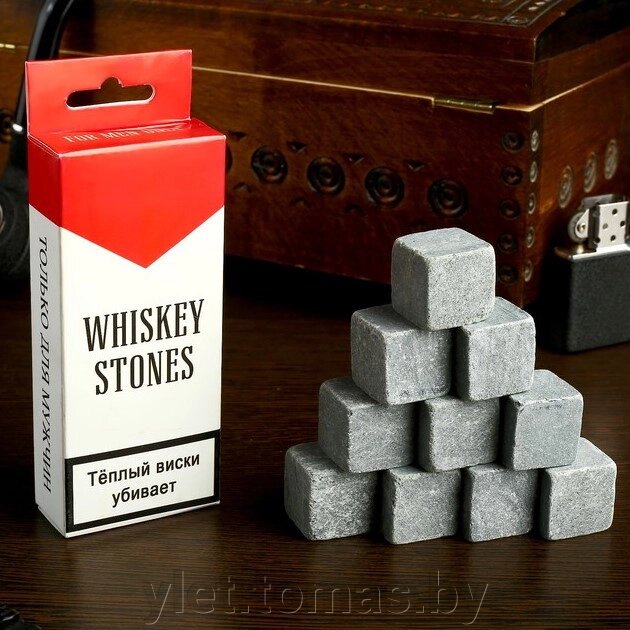 Камни для виски Ковбой, 10 шт от компании Интернет-магазин Ylet - фото 1