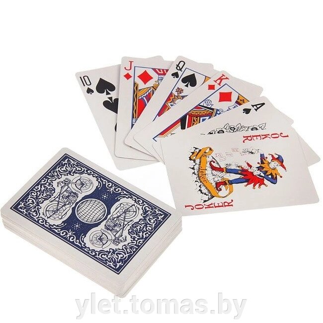 Карты игральные бумажные Tiema 976, 54 шт от компании Интернет-магазин Ylet - фото 1