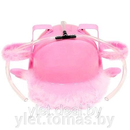 Каска под банки розовая "PLAYBOY" от компании Интернет-магазин Ylet - фото 1