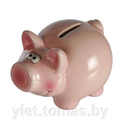 Керамическая свинка копилка Классическая от компании Интернет-магазин Ylet - фото 1