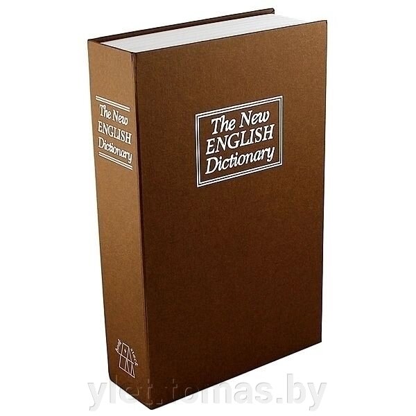 Книга-сейф Английский словарь гигант бронза, 24х15х5 см от компании Интернет-магазин Ylet - фото 1