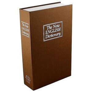 Книга-сейф Английский словарь гигант бронза, 24х15х5 см