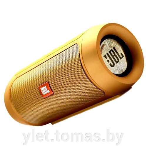 Колонка JBL Charge 2+ золотая от компании Интернет-магазин Ylet - фото 1