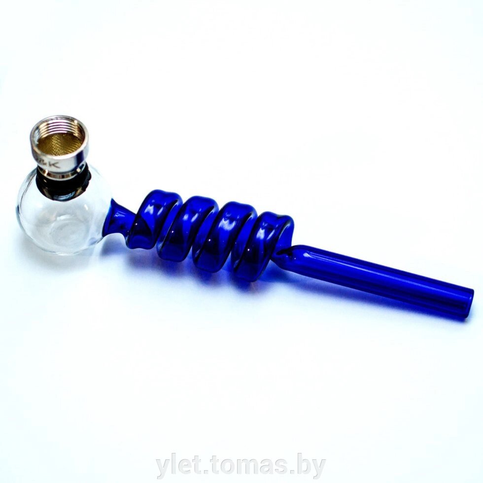Курительный девайс стеклянный Спираль от компании Интернет-магазин Ylet - фото 1
