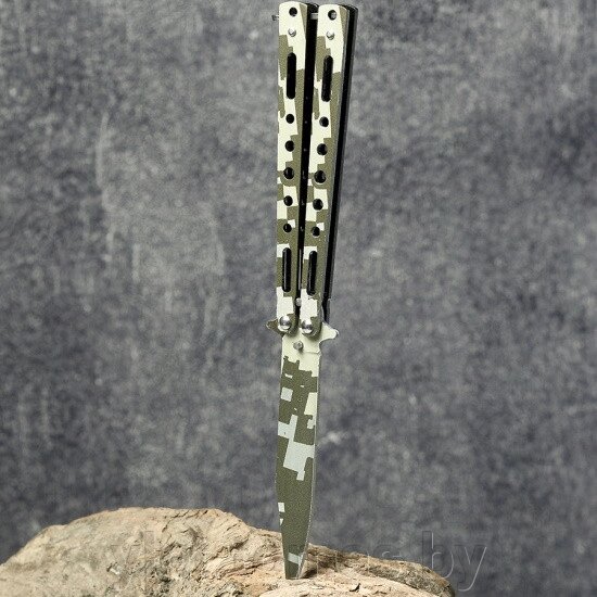 Нож бабочка Камуфляж от компании Интернет-магазин Ylet - фото 1