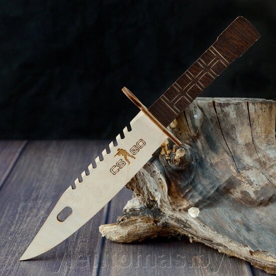 Нож деревянный М9 от компании Интернет-магазин Ylet - фото 1