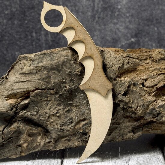 Нож Керамбит деревянный от компании Интернет-магазин Ylet - фото 1