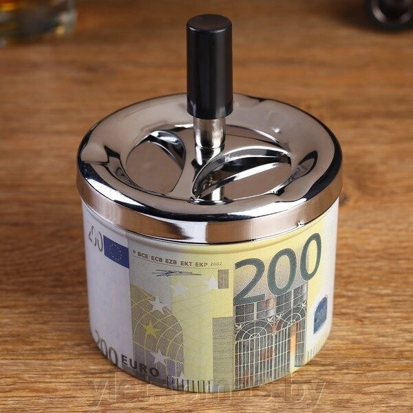 Пепельница антидым 200 евро 9х12 см от компании Интернет-магазин Ylet - фото 1