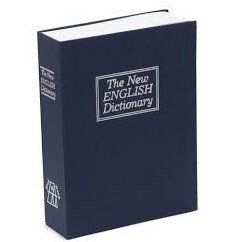 Книга сейф словарь Синяя Макси, 26.5х20х6.5 см