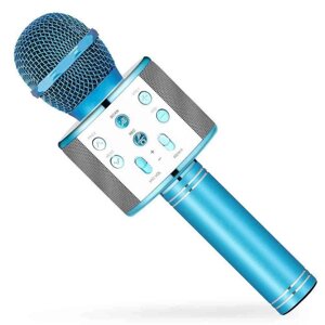 Караоке микрофон WS-858 Голубой