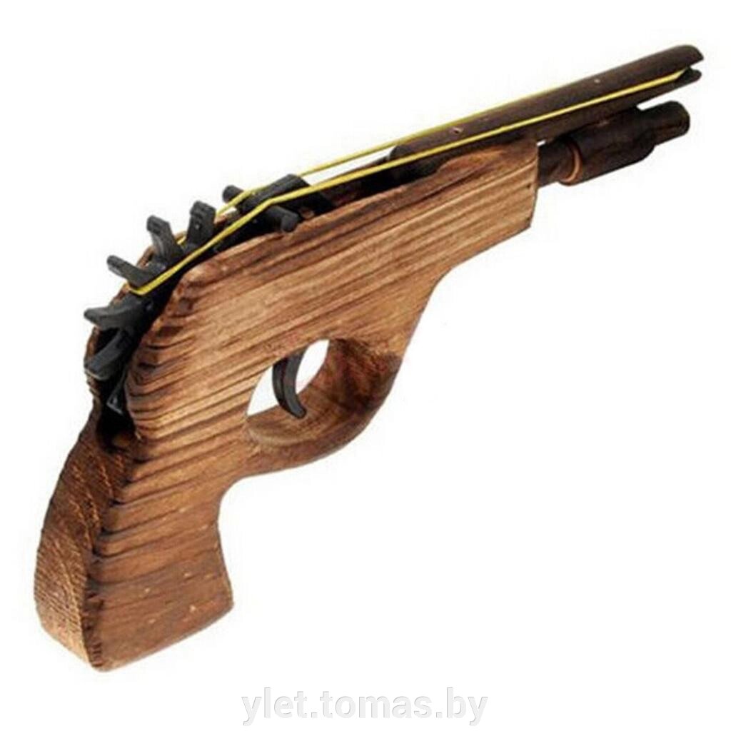 Пистолет, стреляющий резинками от компании Интернет-магазин Ylet - фото 1