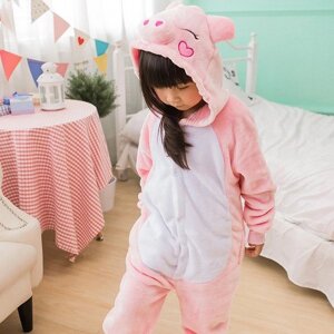 Пижама Кигуруми детская Свинка (рост 140-149 см)